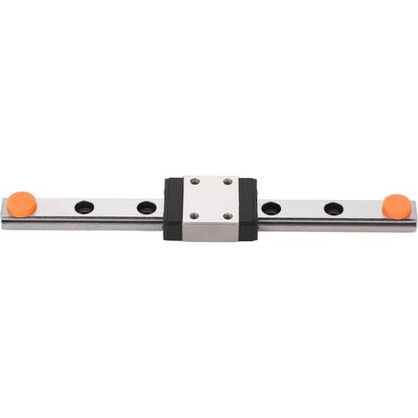 Rail Guide MGN7C-100-1R avec Coussinet de Guidage Linéaire en Acier pour Système de Déplacement Linéaire