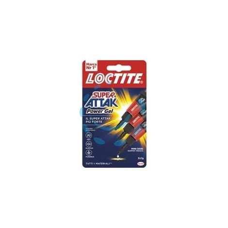 SUPER ATTAK POWER GEL MINO DOSI 3 X GR.1