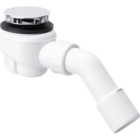 Bonde de douche Domoplex horizontale à vis pour orifice 65mm.