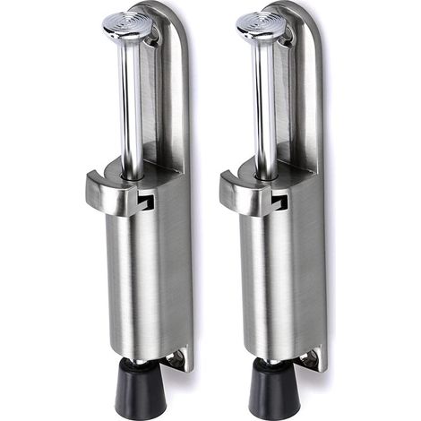 Foot door ventouse porte localisateur frein porte ventouse invisible anti-collision porte support (2 pièces) (1/5)