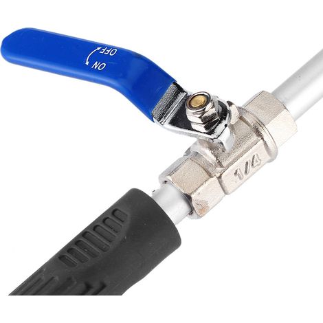 Hochdruckreiniger für die Autowäsche, Autowasch-Wasserpistole, Gartenschlauch, Düse, Wasserpistole, schwarz (1/5)