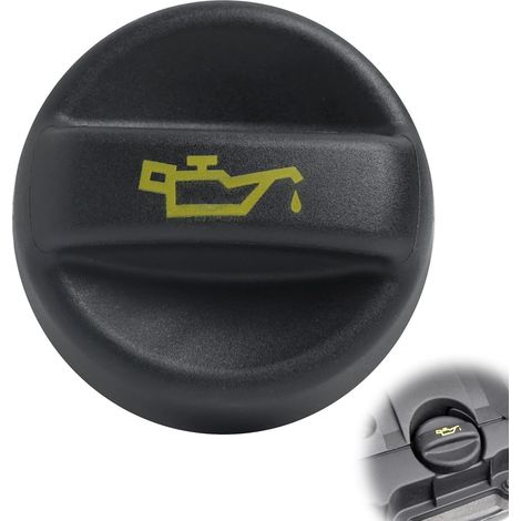Engine Oil Filler Cap, Applicable à C2 C3 C4 207 208 301 308 508 2008 3008 5008, 9670015080/9675477380, Conception Robuste, Couvercle de Filtre à Huile Moteur (1) (1/5)