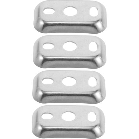 Support de porte-serviettes, rondelle de fixation 4 pièces, 45 x 26 mm (1/5)