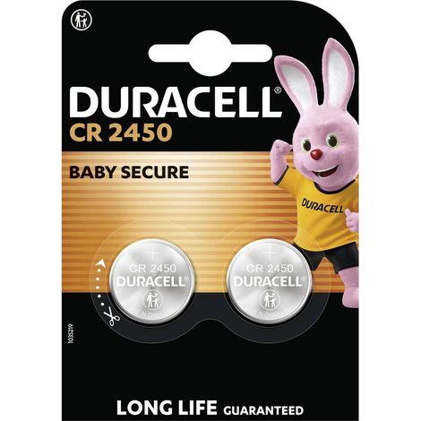 Duracell Batteria a bottone CR 2450 3 V 2 pz. 620 mAh Litio CR2450 (1/2)