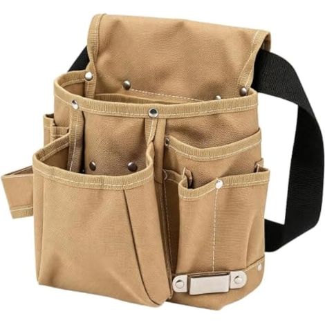Tool Belt Pouch - Detachable Oxford Tool Bag For Electricians And Plumbers (1/5)