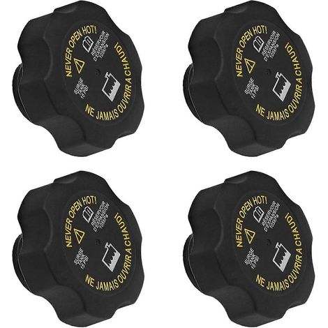 4 bouchons de radiateur RC98 15075118, bouchon de vase d'expansion de radiateur 15 PSI pour Chevy Silverado, GMC Sierra, Yukon, Hummer H2 (1/5)