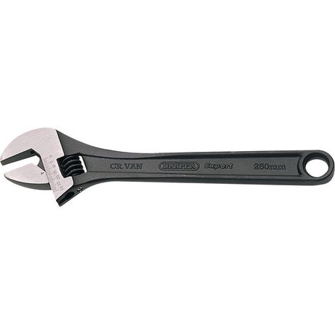 Draper Expert 250mm Crescent-Type Adjustable Wrench with Phosphate Finish (52681) (1/5)