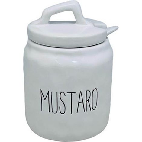 Apollo Dimples Mustard Pot