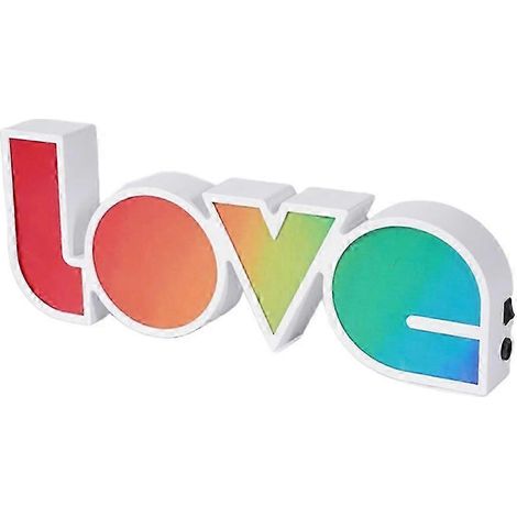 Grandes lettres lumineuses LED « Love » pour décoration de table et articles de fête de mariage et de réception. (1/5)
