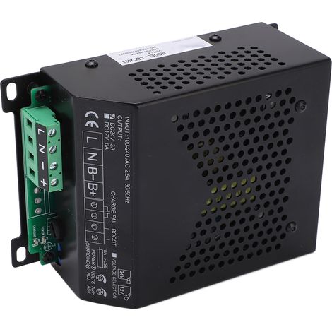 LBC2403 Batterieladegerät, 100-240V Batterieladegerät, Eisen-Aluminium-Legierung, Dynamogenerator-Ladegerät, Universal-Batterieladegerät. (1/5)