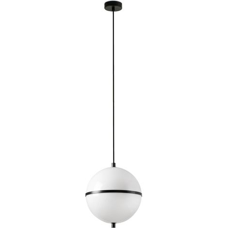 DOME S Lampada sospensione nera (1/5)