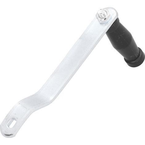 Poignée de treuil ergonomique 8,1 pouces, manivelle marine universelle avec grip confortable, remplacement pour remorque bateau, outil de levage robuste et durable. (1/5)