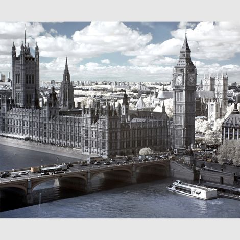 Papier peint intissé - Vieux Londres - 360x270 cm (1/2)