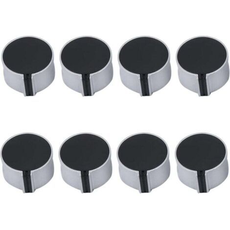 Lot de 8 boutons de cuisinière à gaz, 8 mm, boutons pour cuisinière, accessoires de cuisine (1/4)
