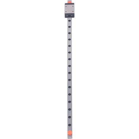 Rail de guidage linéaire en acier avec palier MGN7H-300-1R et bloc chariot (1/5)