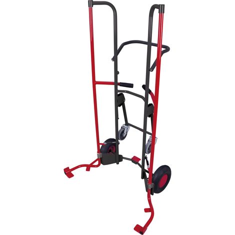 VarioFit Reifenkarre mit 2 Stützrädern RAL 7016 (1/3)