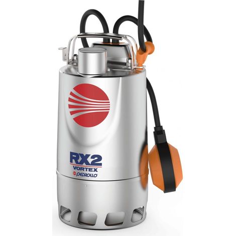 Pompe De Relevage Pedrollo Rx M 220 Vortex Eaux Usées Flotteur Intégré 220v 6 M3/h 0.37 Kw (1/3)