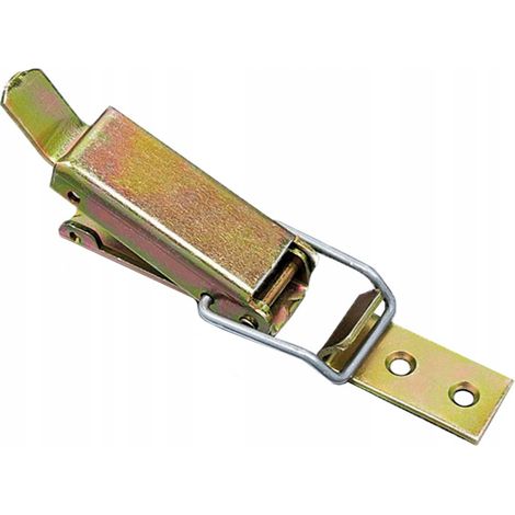 Morsetto da tavolo 86,5x17 mm, 2 pezzi, zincato giallo, chiusura (1/2)