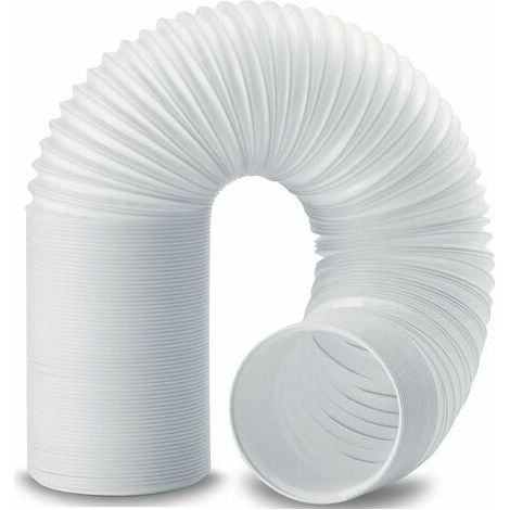 Tuyau Climatiseur Mobile,T-Audace Diamètre 150mm Tuyau d'Evacuation en PVC Flexible Tube De Ventilation Longueur de 2M Universel Tuyau Kit Pour Climatiseur Mobile Extracteur d'Air Sèche-linge STOL (1/5)