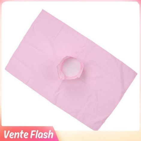 Housse de Table de Massage en Coton Confortable avec Trou pour Salon Spa (1/4)