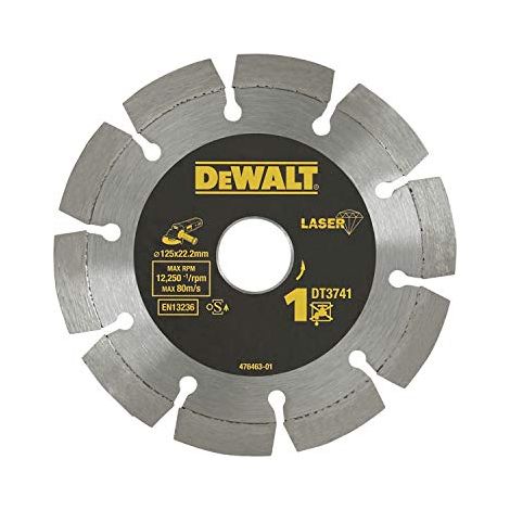 LAMA DIAMANTATA DEWALT 125x2,0x22,2mm SEGMENTATA (1/2)