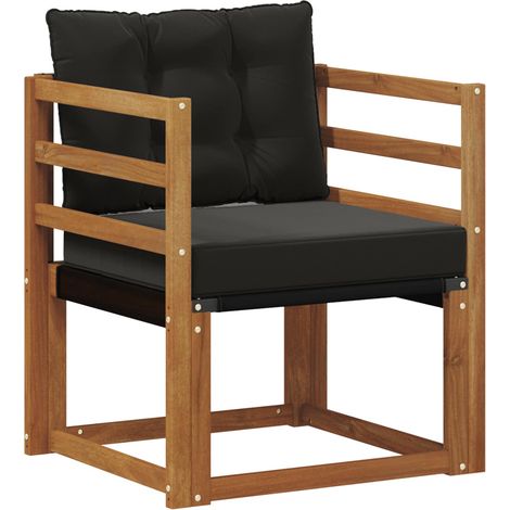 Maison Exclusive - 2 Stück Outdoor-Sofa Massivholz Akazie Natur