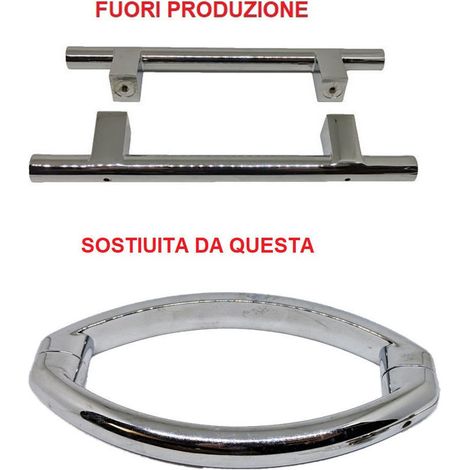 Maniglia completa per cabina doccia tecnolux Cesana 62090044042 (1/2)