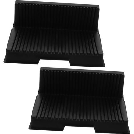 2 pièces Support Anti-statique Pcb Emplacements Rack Compact et Robuste pour Rangement Cartes de Circuits Imprimés Protection Électrostatique pour Ateliers et Projets (1/5)