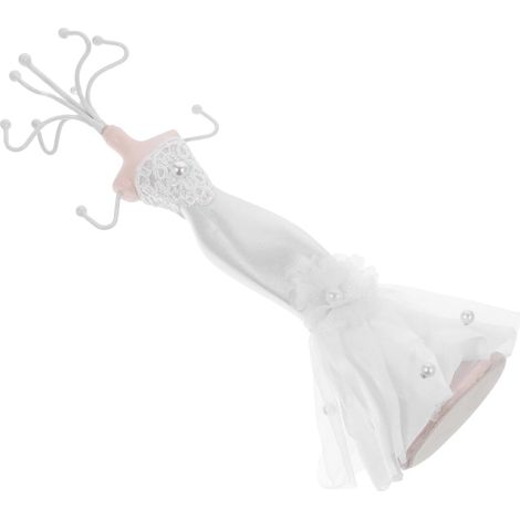 Présentoir à Bijoux Support pour Colliers Et Boucles Oreilles Rangement De Bijoux pour Robe De Soirée Présentoir pour Décoration (1/5)