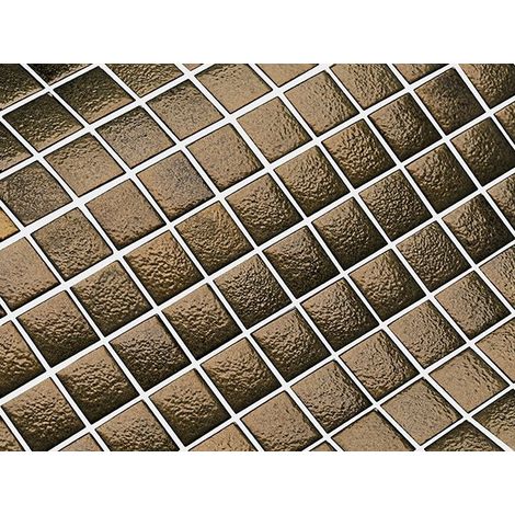 Mosaïque pâte de verre URBAN CHIC Carré 3.8x3.8cm Brillant - Boîte de 1.54 m2