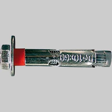 TASSELLO PESANTE CON VITE - M6 x 60 mm Ø 8 Q.TA 10