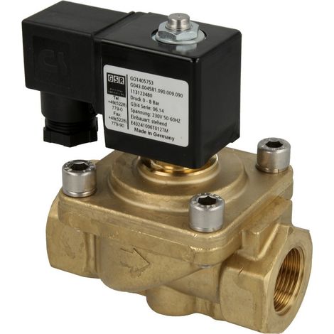 Electrovanne GSR E4324/1006/T012TM ¾'', 230 V, 50 Hz