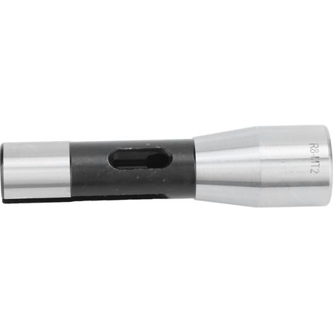 Adaptateur de broche conique en acier allié, queue R8 vers douille MT2, pour fraiseuse (1/5)