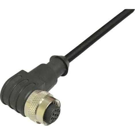 BKL Electronic 2702016 Câble de raccordement M12 femelle, coudé 5 m Nombre de pôles: 4.5 1 pc(s) (1/2)