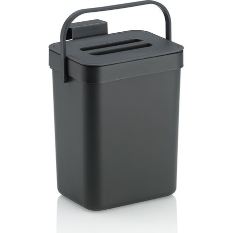 Cestino per rifiuti organici, plastica, 2,3 l, 15,5 x 12 x 20,5 cm / Kela (1/2)