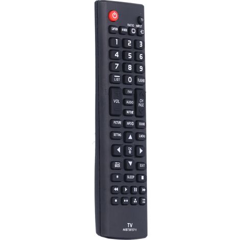 Télécommande universelle compatible téléviseurs LG 32LB550B, 32LB550BUC, 32LB5600 - Référence AKB73975711 (1/5)