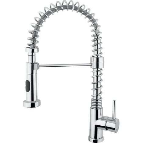 Einhebelmischer h450 mm mit Zweistrahl-Handbrause mit Magnetanschluss - Idral