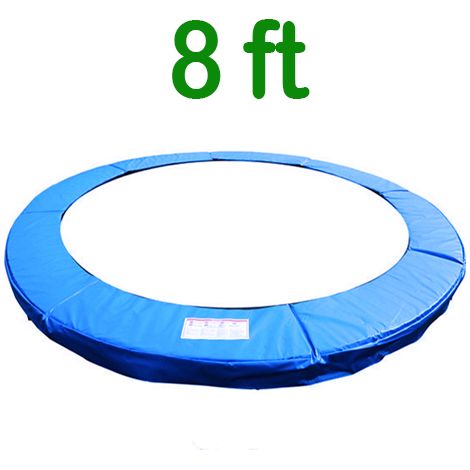 Greenbay Replacement Trampoline Surround Pad Foam Safety Guard Spring Cover Padding Pads Blue 8FT