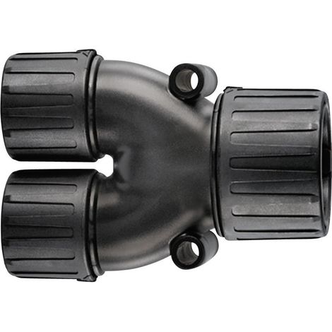 HellermannTyton 166-25802 HG21-Y16 Distributeur en Y noir 21 mm, 16 mm, 16 mm 1 pc(s)