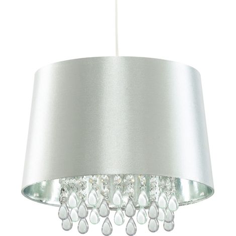 Lampada a sospensione a soffitto telecomando soggiorno luce dimmer in cristallo in un set di lampadine LED RGB