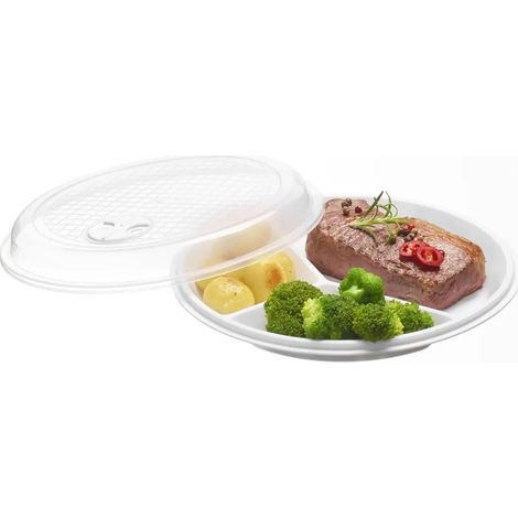 Mikrowellen-Teller-Set, 6-teilig (1/4)