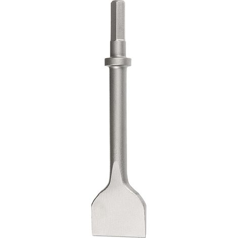Large burin plat pour marteau-piqueur MHA PRO – Démolition et rénovation – Compatible béton armé – 2402524 – Aircraft