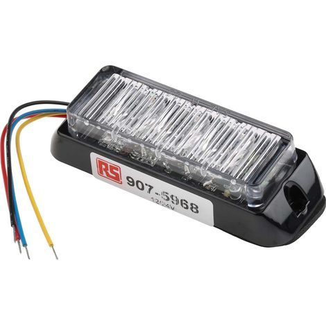 Module d'éclairage clignotante à LED verte RS PRO, 12 V c.c. 24 V c.c. ( Prix pour 1 ) (1/3)