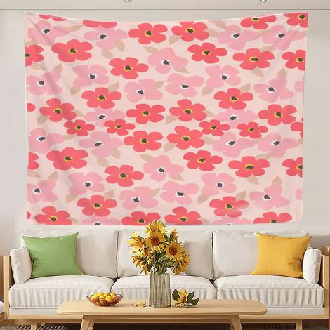 Tapisseries universitaires, tapisseries bohèmes pour décorer les murs d'une chambre ou pour une fête 100x75cm (1/5)