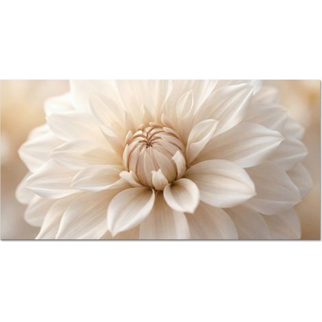 SALPICADERO DE COCINA Flor - Dalia - Blanco 120x60 cm (1/3)