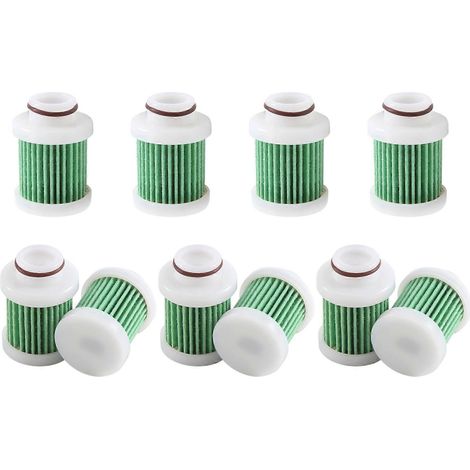 10x 6D8-WS24A-00 Kraftstofffilter für F40A, F50, T50, F60, T60, F70, F90 und F115 Marine-Außenbordmotoren (1/5)