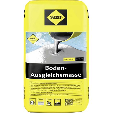 SAKRET Boden-Ausgleichsmasse 10 kg Sack grau Ausgleichsmassen