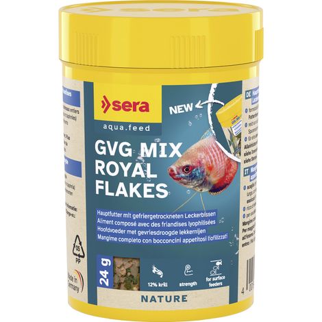 Sera Fischfutter GVG Mix Royal Flakes 100 ml Flocken