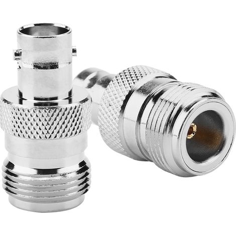 Adaptateur coaxial RF (2 connecteurs N femelle vers BNC femelle) - Convertisseur de test (1/5)