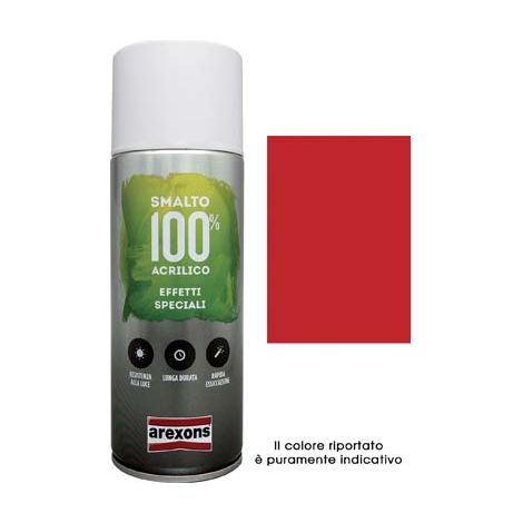 SMALTO SPRAY 100% ACRILICO FLUORESCENTE AREXONS - FUCSIA ML 400- 6 pezzi